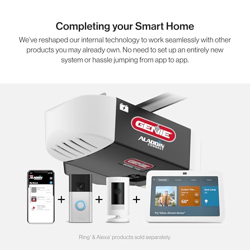 Genie StealthDrive 7155 Connect Smartphone-Controlled Belt Drive Garage Door Opener - 1 Each