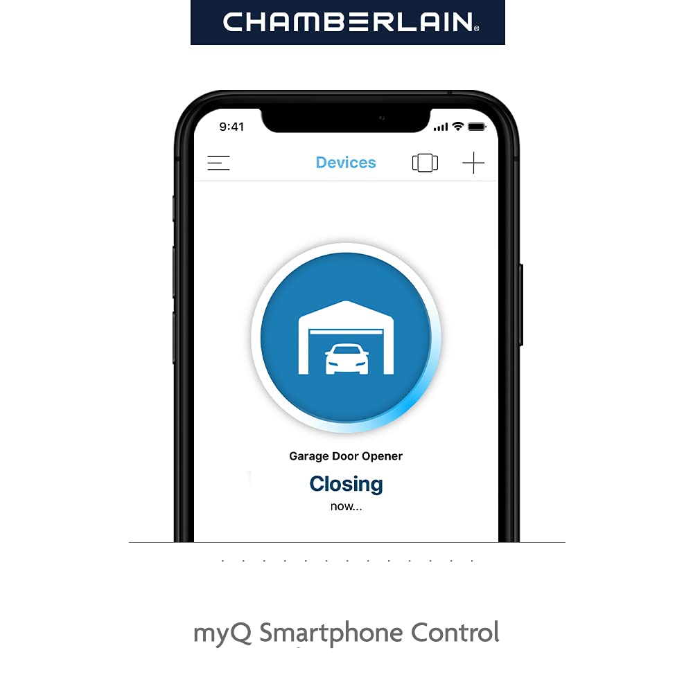 Chamberlain B2405 Quiet Wi-Fi Garage Door Opener, Wireless Keypad - Quantity 1